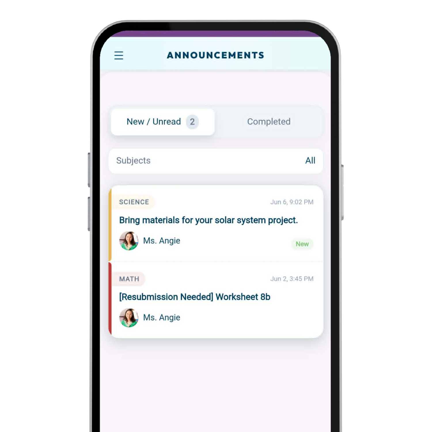 Classelo mobile-friendly preview